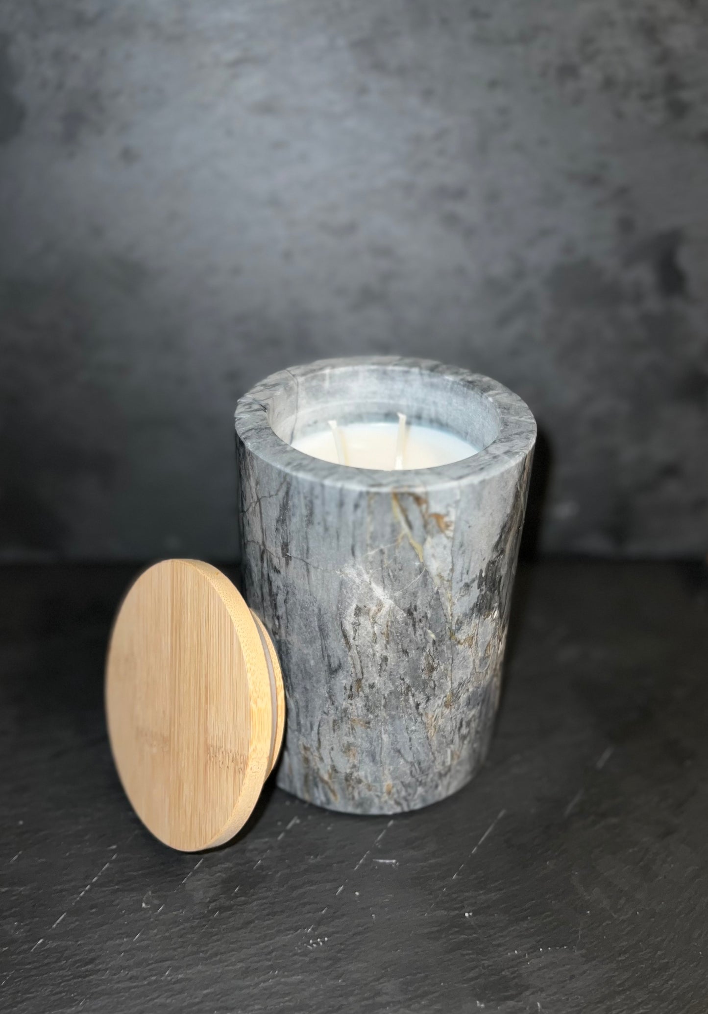 ELLA - Mamorkerze aus Sojawachs