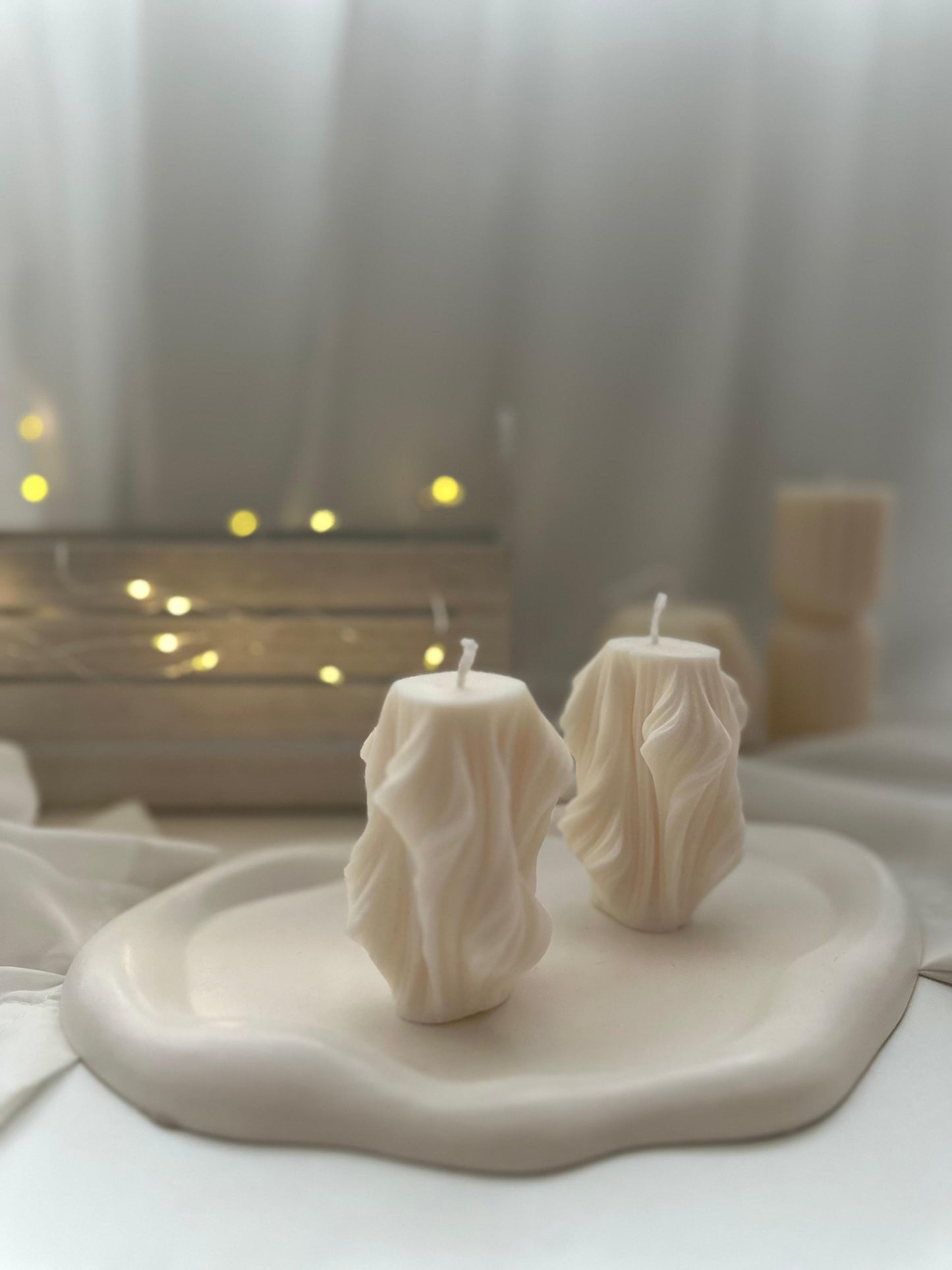 MIA - Geschwungene Kerze